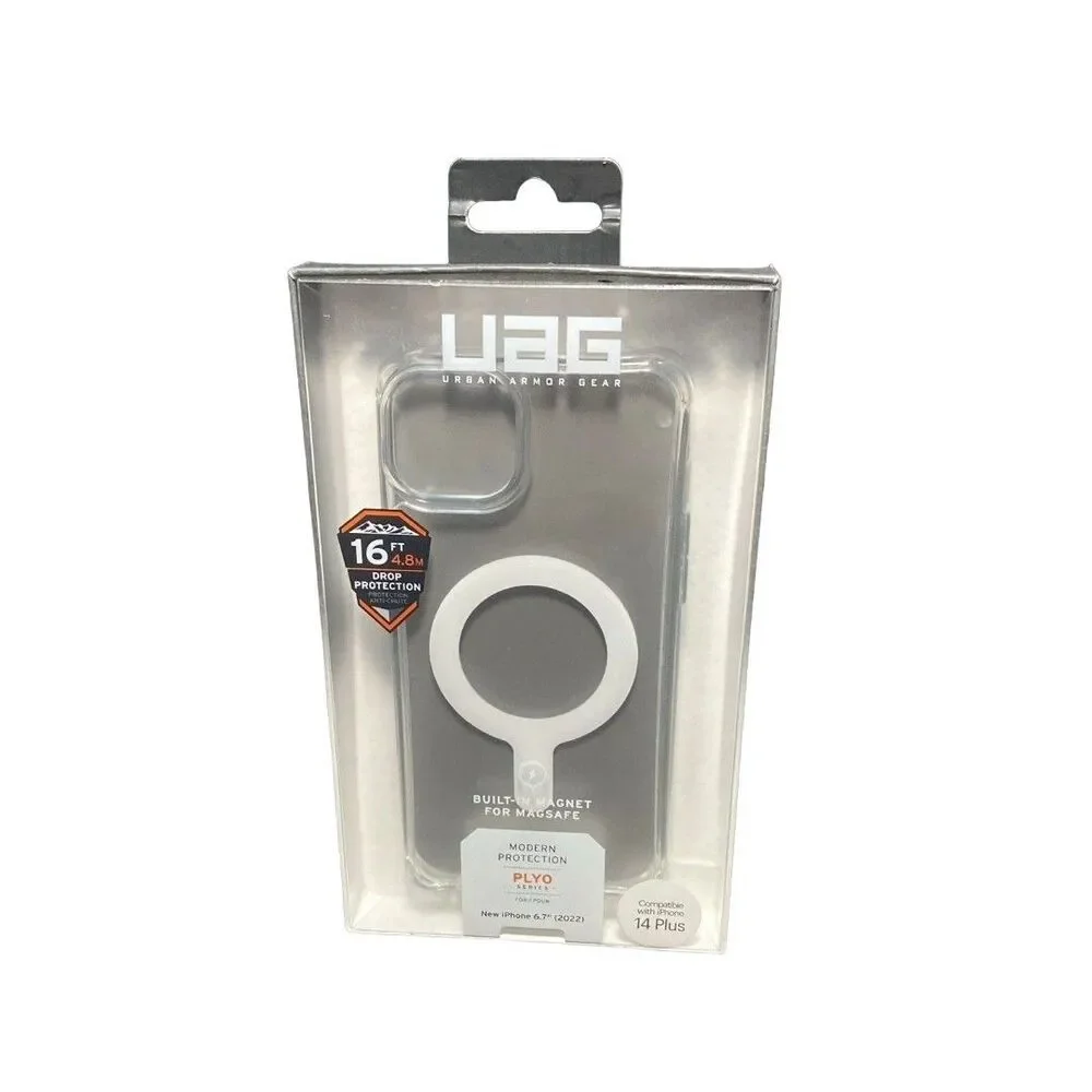 iPhone 15 Plus 14 Plus Case UAG Plyo MagSafe Clear Drop Protection 6.7